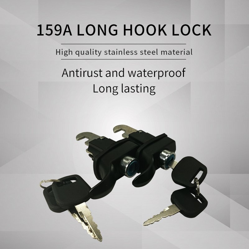 China Jiuqiang Bus Body Accessories Engine Hood Door Lock Forzk6127 Zk6128 Kinglong Higer Ankai Bus coach Door Lock Parts