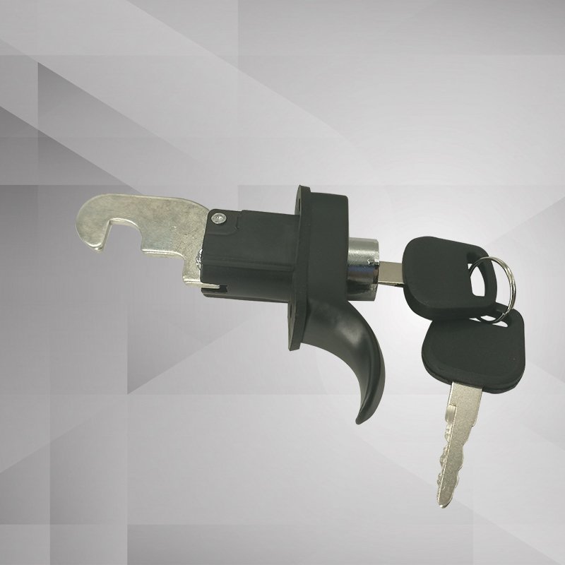 China Jiuqiang Bus Body Accessories Engine Hood Door Lock Forzk6127 Zk6128 Kinglong Higer Ankai Bus coach Door Lock Parts