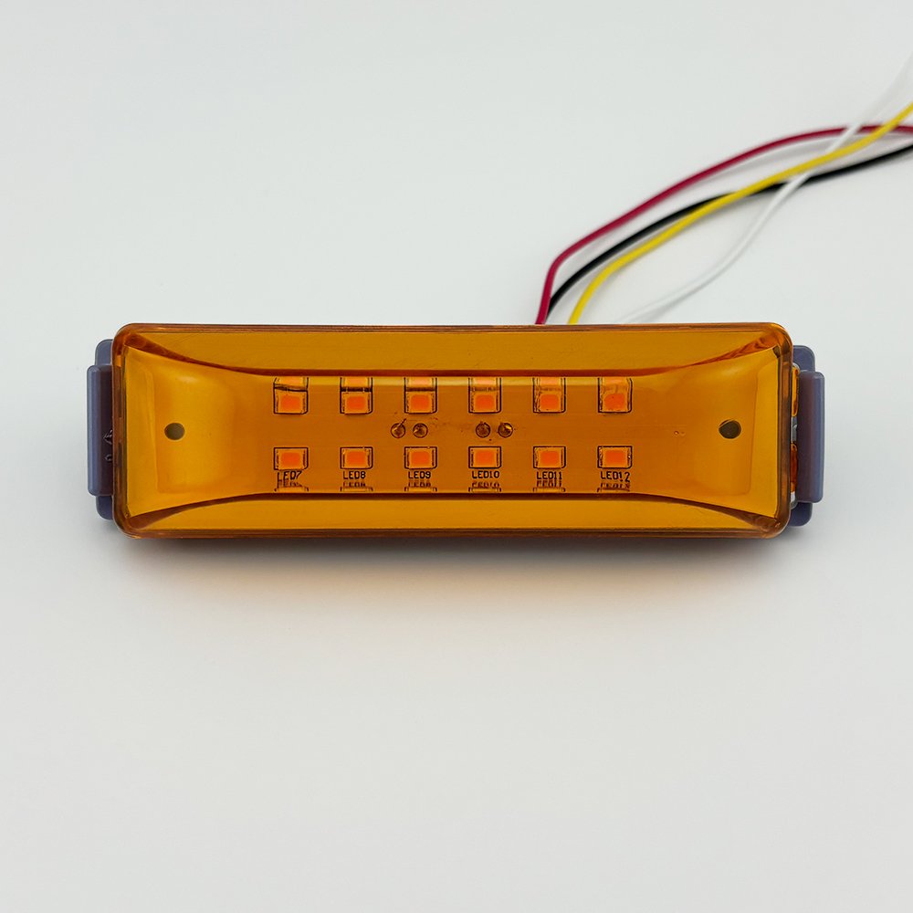 New Style 12-24V Car LED Side Marker Light Auto Warning Signal Lamps for Truck Bus Trailer