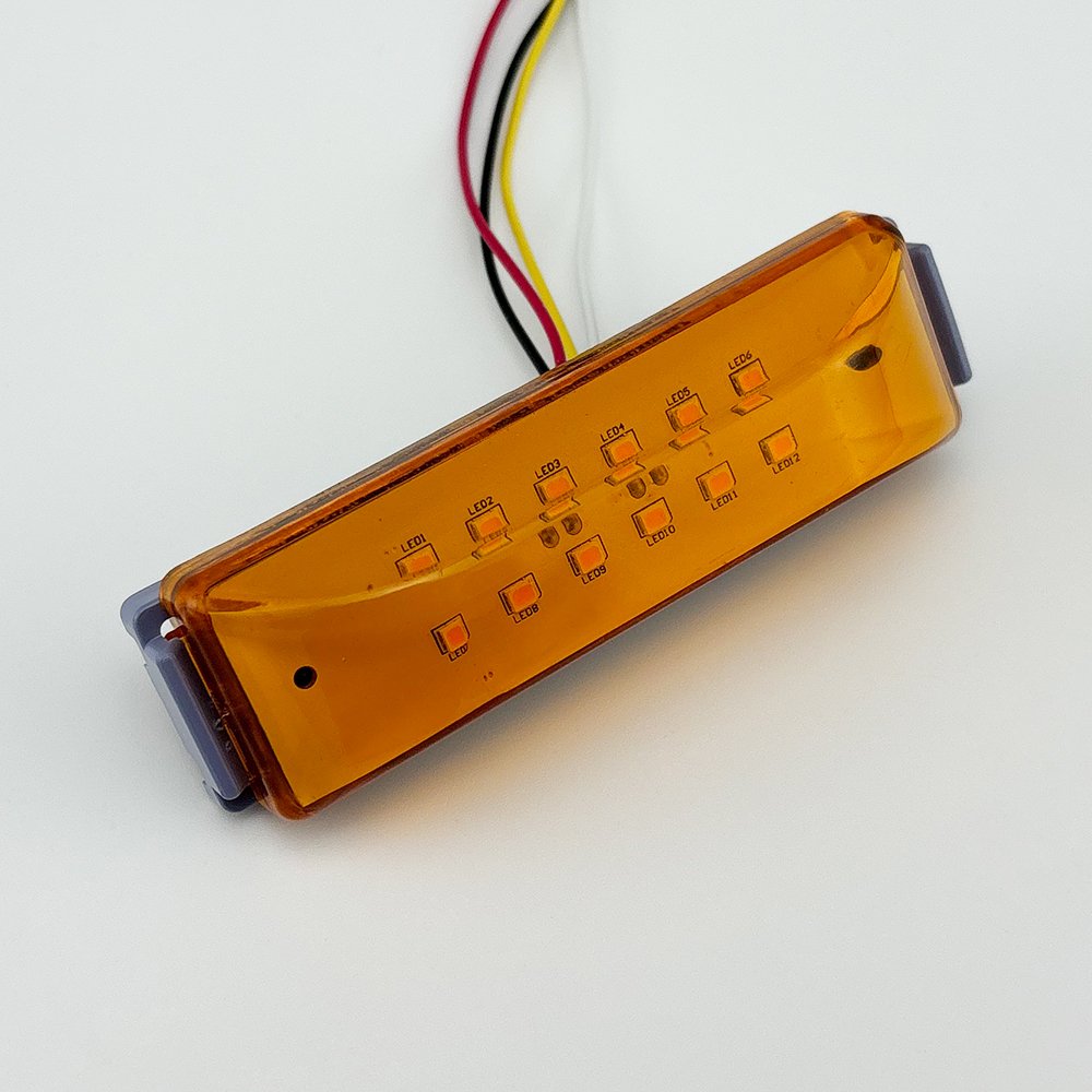 New Style 12-24V Car LED Side Marker Light Auto Warning Signal Lamps for Truck Bus Trailer