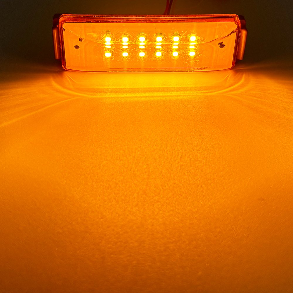 New Style 12-24V Car LED Side Marker Light Auto Warning Signal Lamps for Truck Bus Trailer