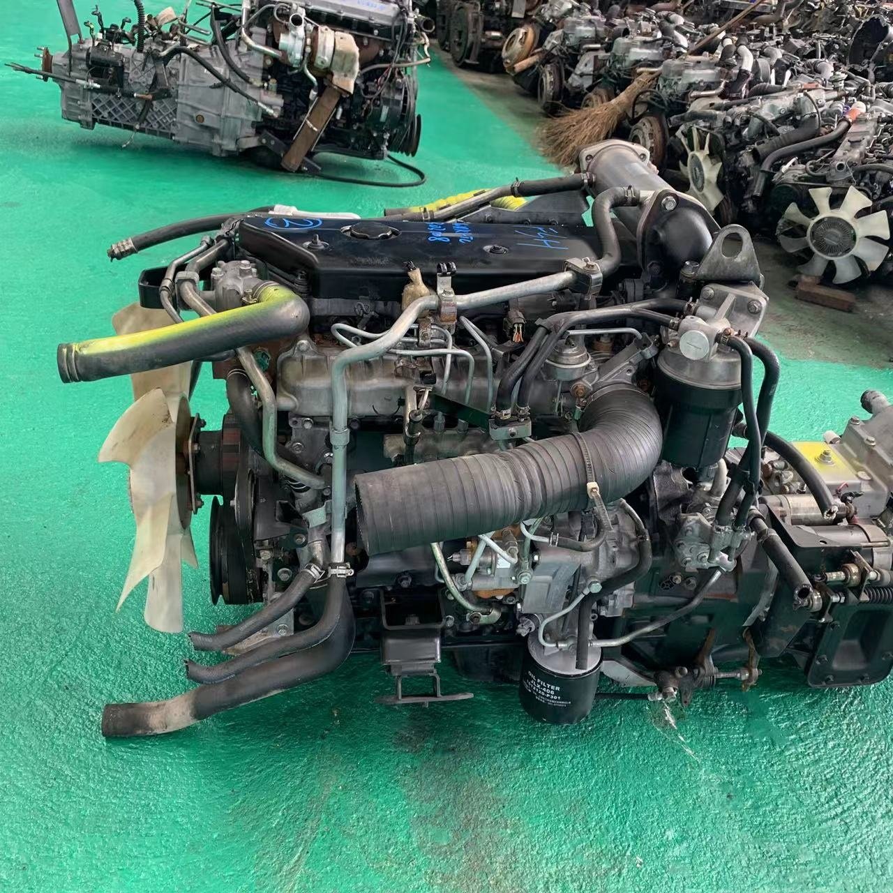 Manufacturer Wholesale High Quality Auto Parts 4HK1T Euro 3 Secondhand Used Diesel Engine for Trucks