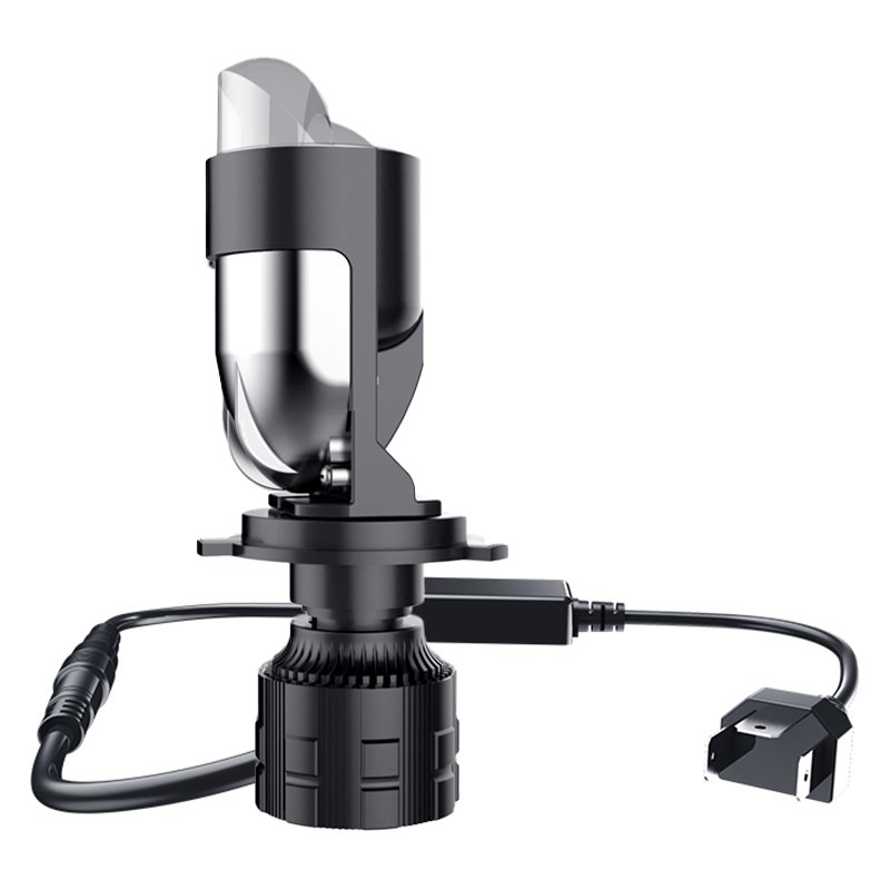 H4 Car Led Projector Headlight White Light 6000k 12500lm H4 Led Projector for Led Motorcycle Headlight Focos Led Auto