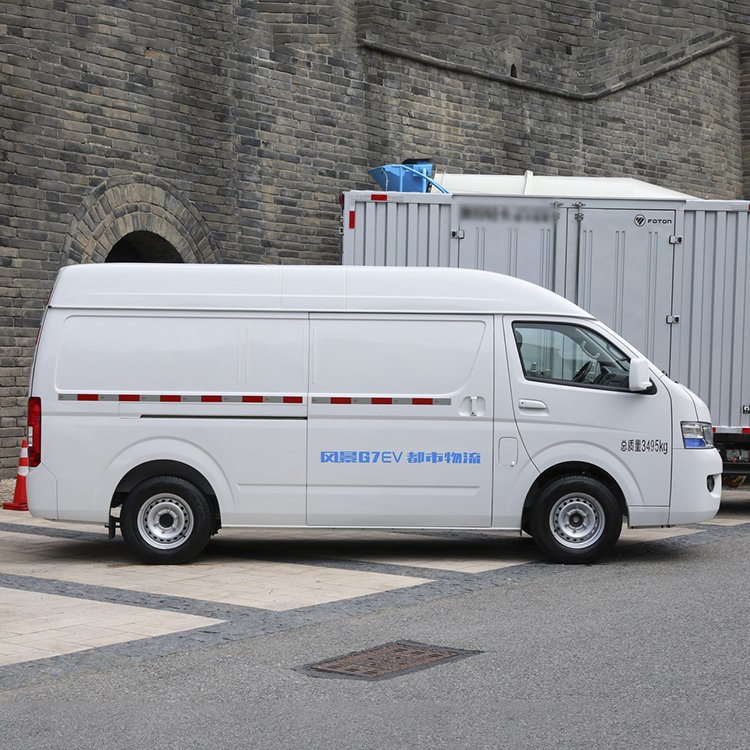 In Stock 2023 New FOTON Landscape G7 EV MINI Cargo VAN 4 Wheel Minibus Right Left Rudder for Sale