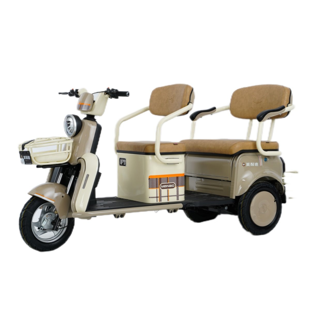 Chinese Factory 4 Wheels Electric Sightseeing Car Four-person Seats Electric Tour Bus with Shed