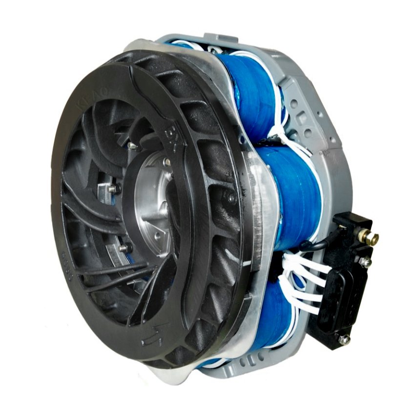 1600N.M Eddy Current Brake Retarder for 12-18T vans Installed on Rear Axle