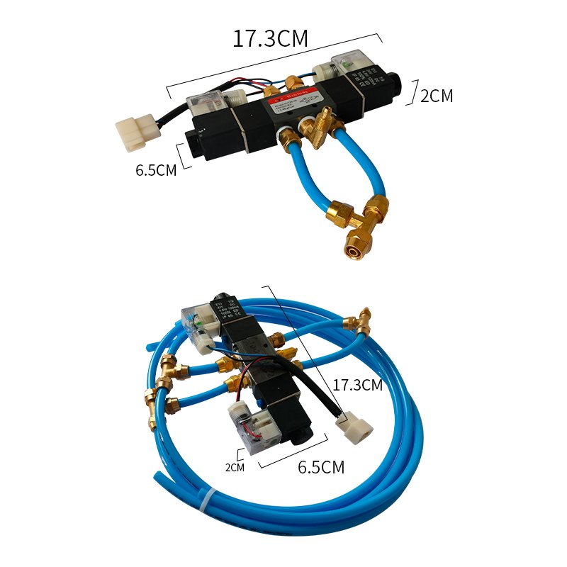 Chinese Bus Accessories DC 24V Door Pump Solenoid Valve 6208-00777 6100-05832 3749-00007 for ZK6120 KINGLONG HIGER Bus Parts