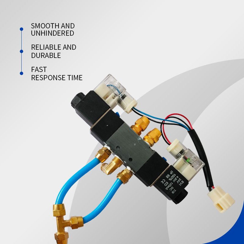 Chinese Bus Accessories DC 24V Door Pump Solenoid Valve 6208-00777 6100-05832 3749-00007 for ZK6120 KINGLONG HIGER Bus Parts