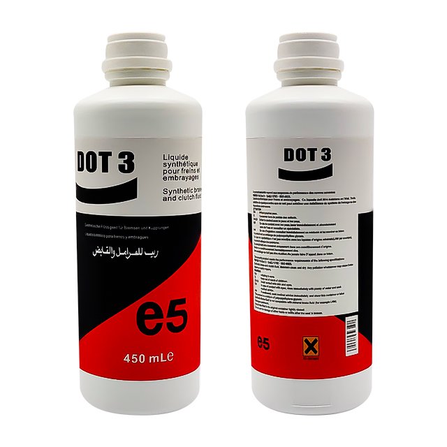 Low Price Clutch Fluid Brake Fluid Dot 3/ 450ml Forklift Brake Oil Additives Chemicals