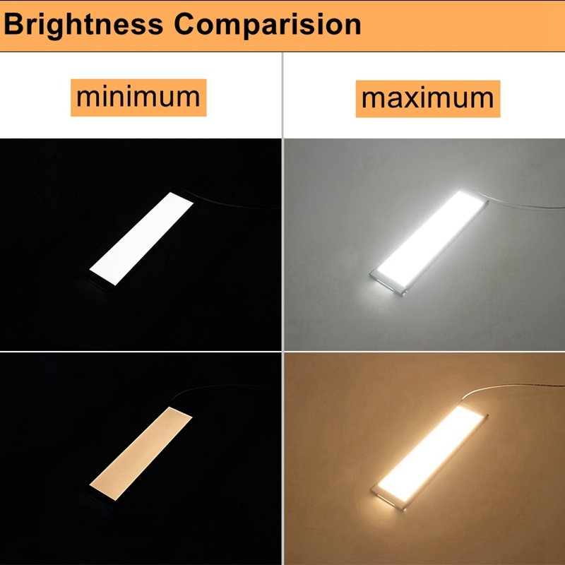 8mm Slim Aluminum Dimmable Van Ceiling Lights 12v LED Camper Light LED RV Ceiling Light LED Marine Interior 12V LED RV Lights