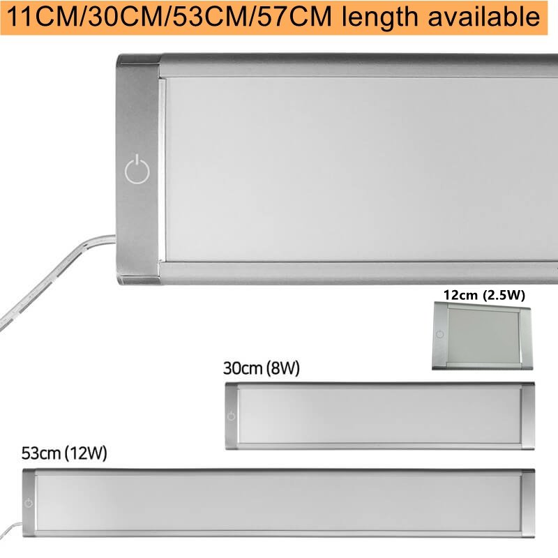 8mm Slim Aluminum Dimmable Van Ceiling Lights 12v LED Camper Light LED RV Ceiling Light LED Marine Interior 12V LED RV Lights