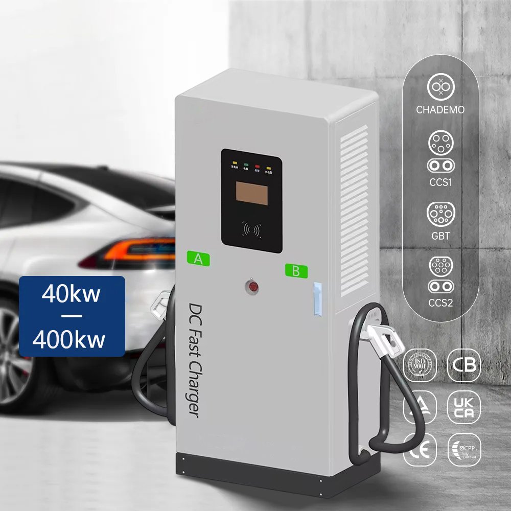 Hicbest CCS2 GB/T 40-400kw Commercial Electric Car Bus CCS Ocpp1.6 EV DC Super Fast Charging Charger Station
