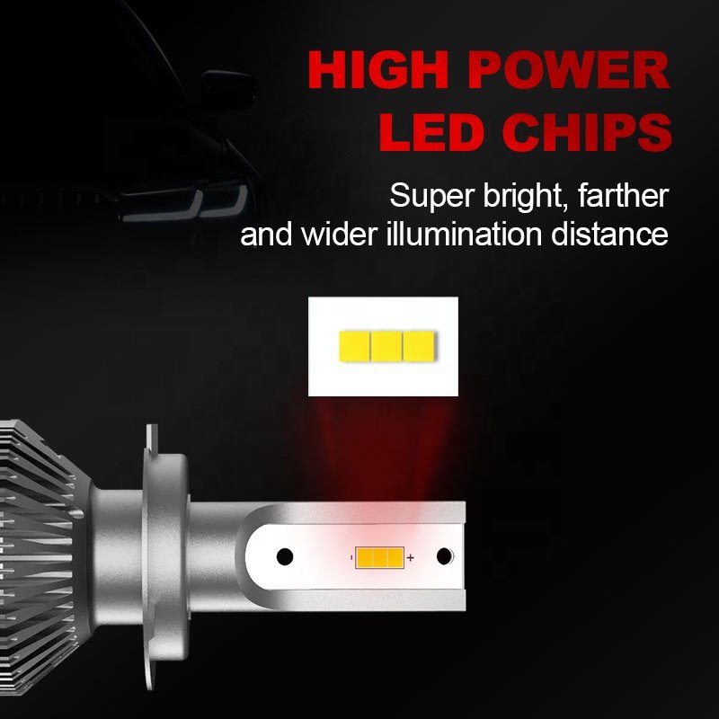 Daylead Good Price Car LED Headlight Bulbs 9005 9006 H1 H4 H7 H11 8000lm LED Headlights