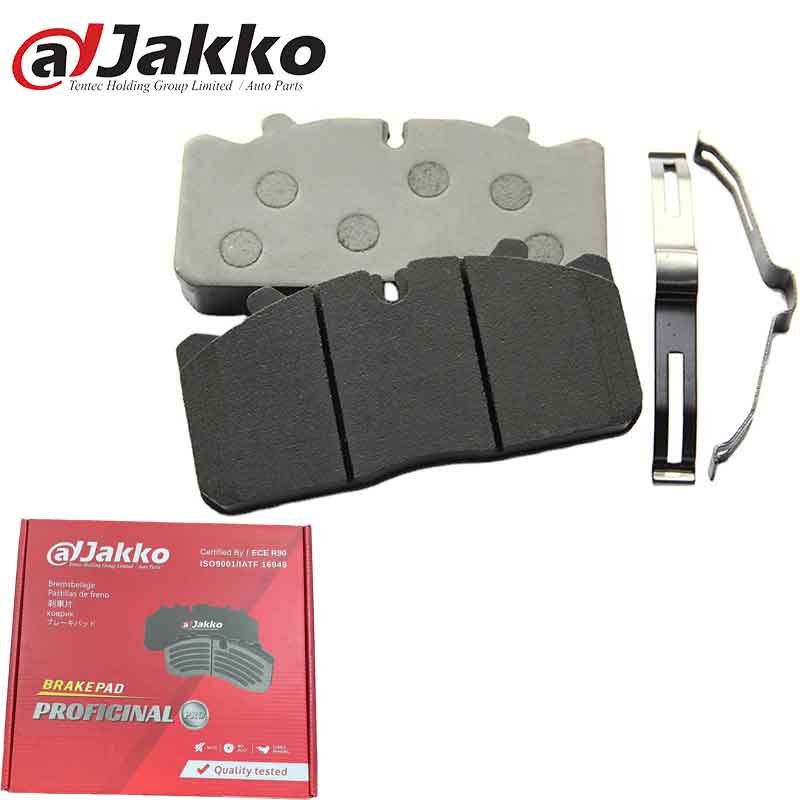Free Sample WVA 29087 29059 29108 29087 Truck Brake Pads Manufacturers Bus Brake Pads for BENZ ACTROS IVECO MAN SCANIA 4-series