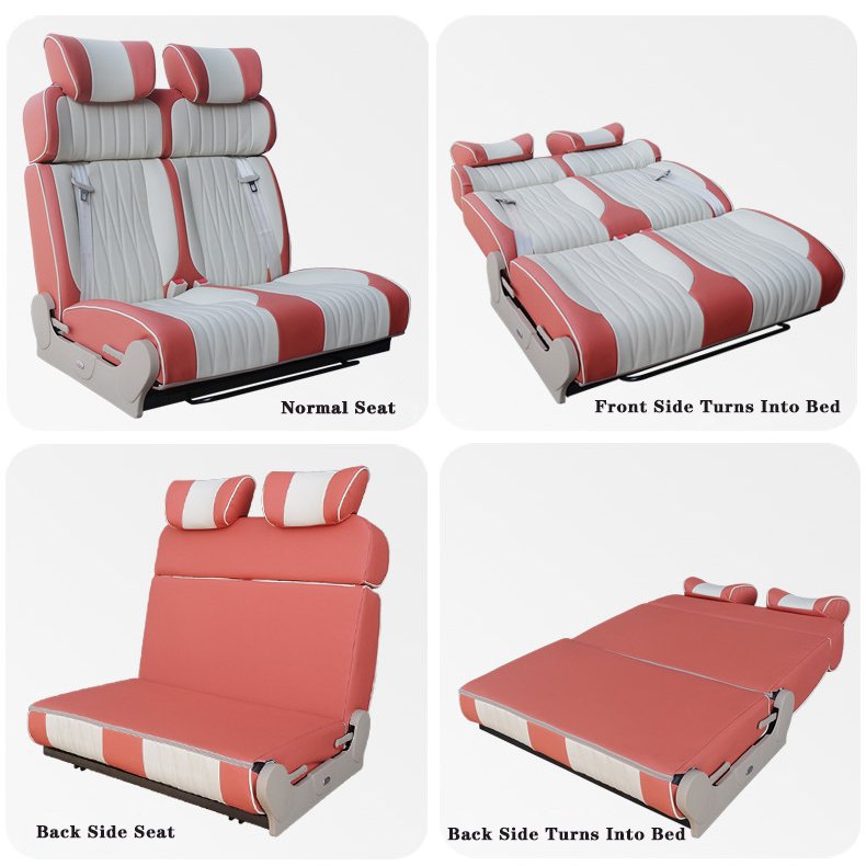 Wholesale Custom Camper Van Bed Seat Luxury Van Seats and Modified Passenger Seat Beds for Comfortable Car Interior Accessories