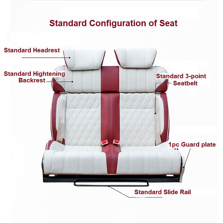 Wholesale Custom Camper Van Bed Seat Luxury Van Seats and Modified Passenger Seat Beds for Comfortable Car Interior Accessories