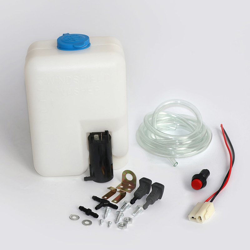 Universal 7502-384 Car Windshield Washer Pump Bottle System Tank Bottle Wash Kit
