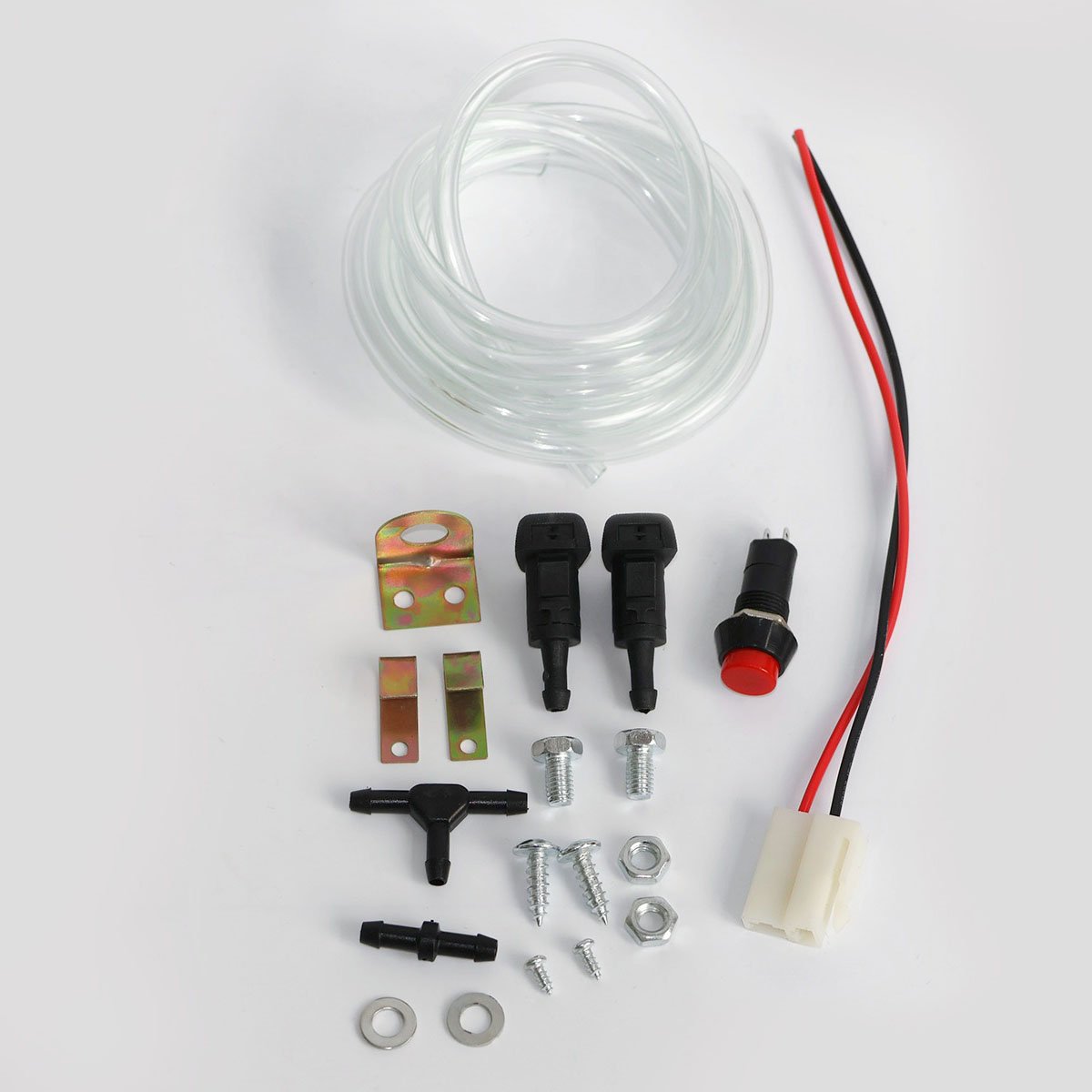 Universal 7502-384 Car Windshield Washer Pump Bottle System Tank Bottle Wash Kit