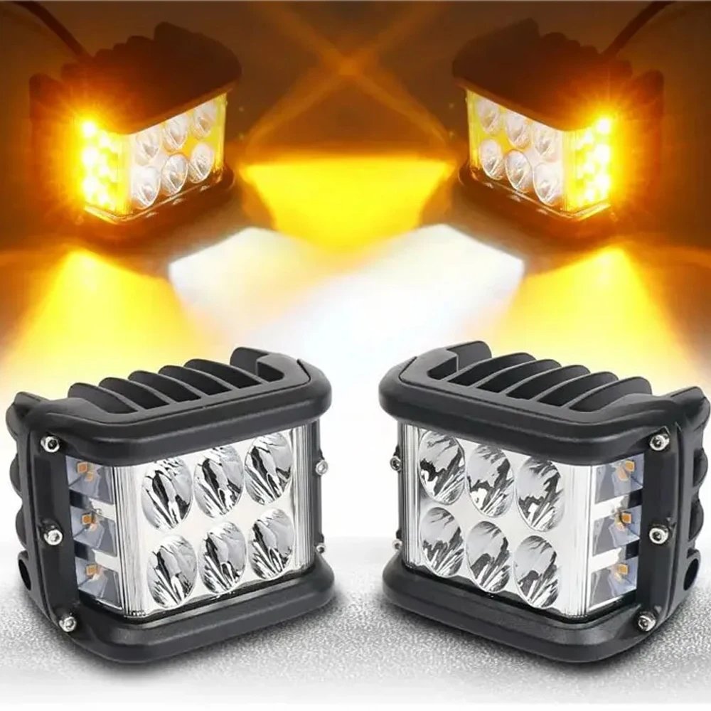 Roof Warn Lights Beacon Bus Mini Rgbw 42 Inch Cob 9X7 Car Led Obd Red 12V W5W Strobe Light