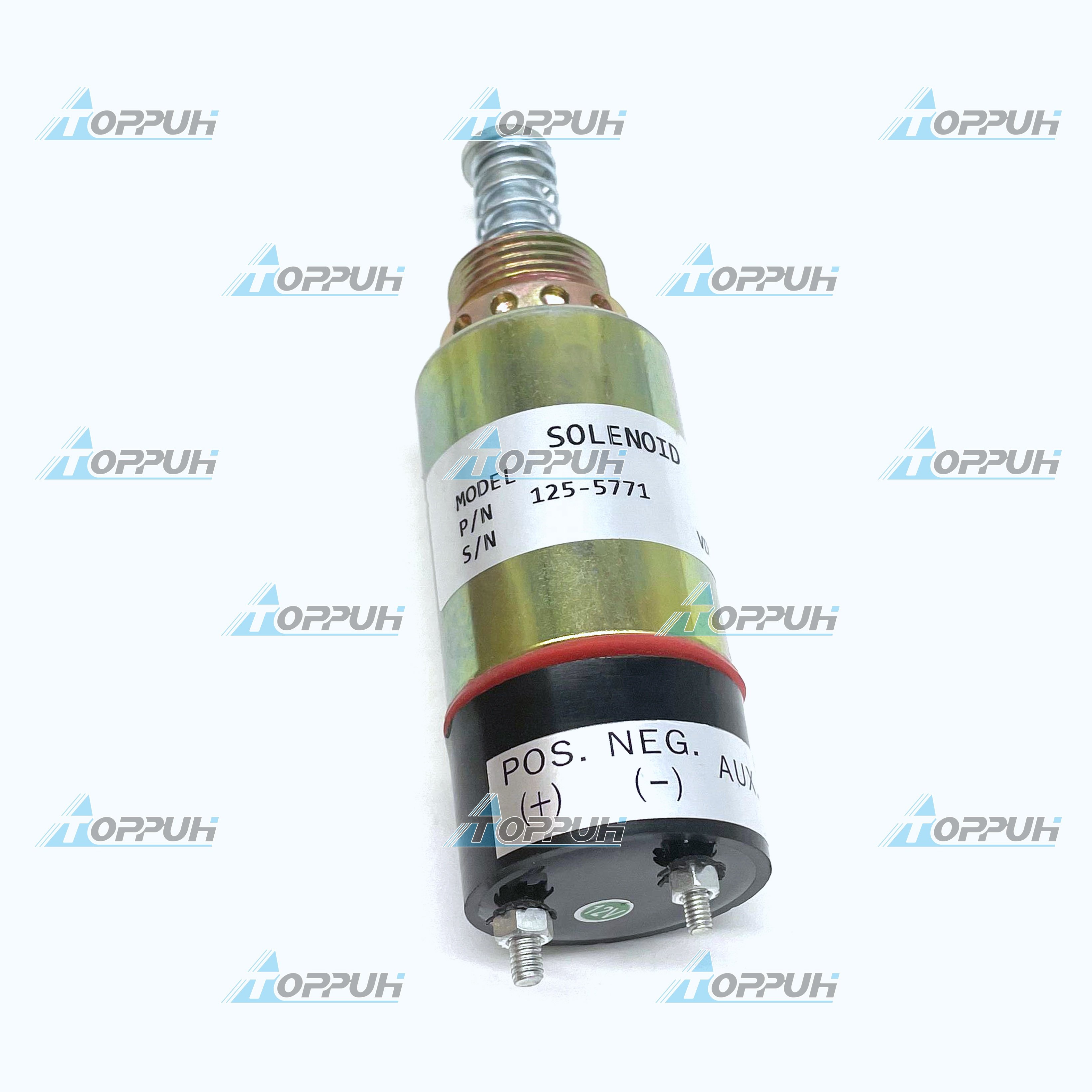 12V 24V Fuel Shutoff Solenoid 9X-5312 7C-9458 for Caterpillar CAT 3114 3116 3126 Engine Stop Solenoid Valve 125-5772 125-5771
