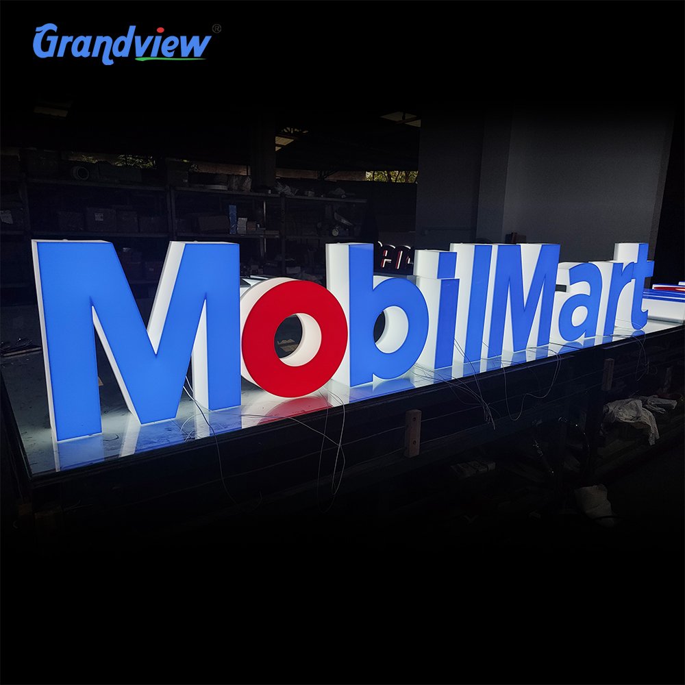 Custom LED Signboard for Business Front-Lit and Back-Lit Advertising Sign with Channel Letter for Bars Offices Shops