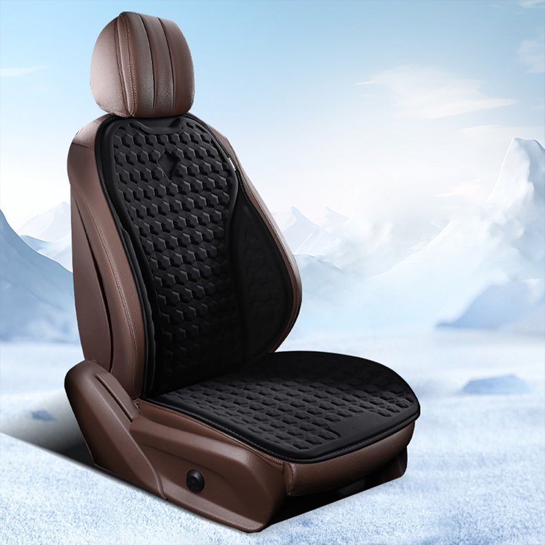 Car Accessories Memory Foam Lumbar Support Headrest Pillow Honeycomb Enhanced Cooling Gel Seat Cushions for Long Sitting