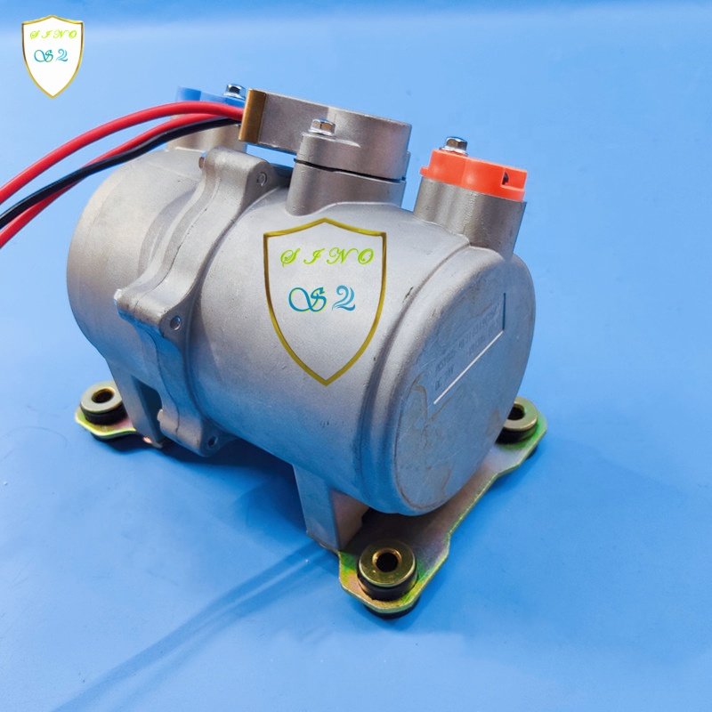 48V 24V Parking Cooling Set Automotive air Conditioning Electric Dc Compressor for Komatsu SANY