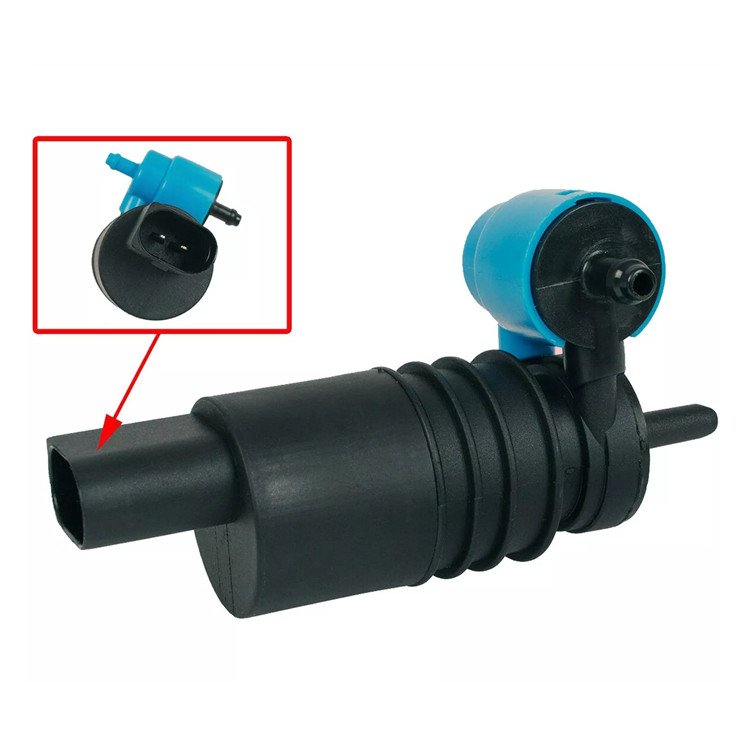 Windshield Washer Pump 1KD955651A 1J0955665 333955651 for Audi A3 A4 B5 B6 B7 B8 A6 C5 C6 VW Mk4 Mk7 Golf Yomi Wholesale