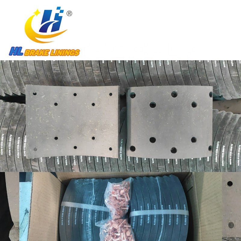 Manufacturer for Truck Brake Linings 19049/ 19199 Asbestos Free Brake Linings SA/11/1