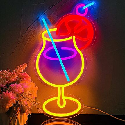 Custom Shop Open logo Led Neon Sign Illuminated Acrylic Board Sign Neon Sign Business bar Store Rgb Led Neon Flex Advertising
