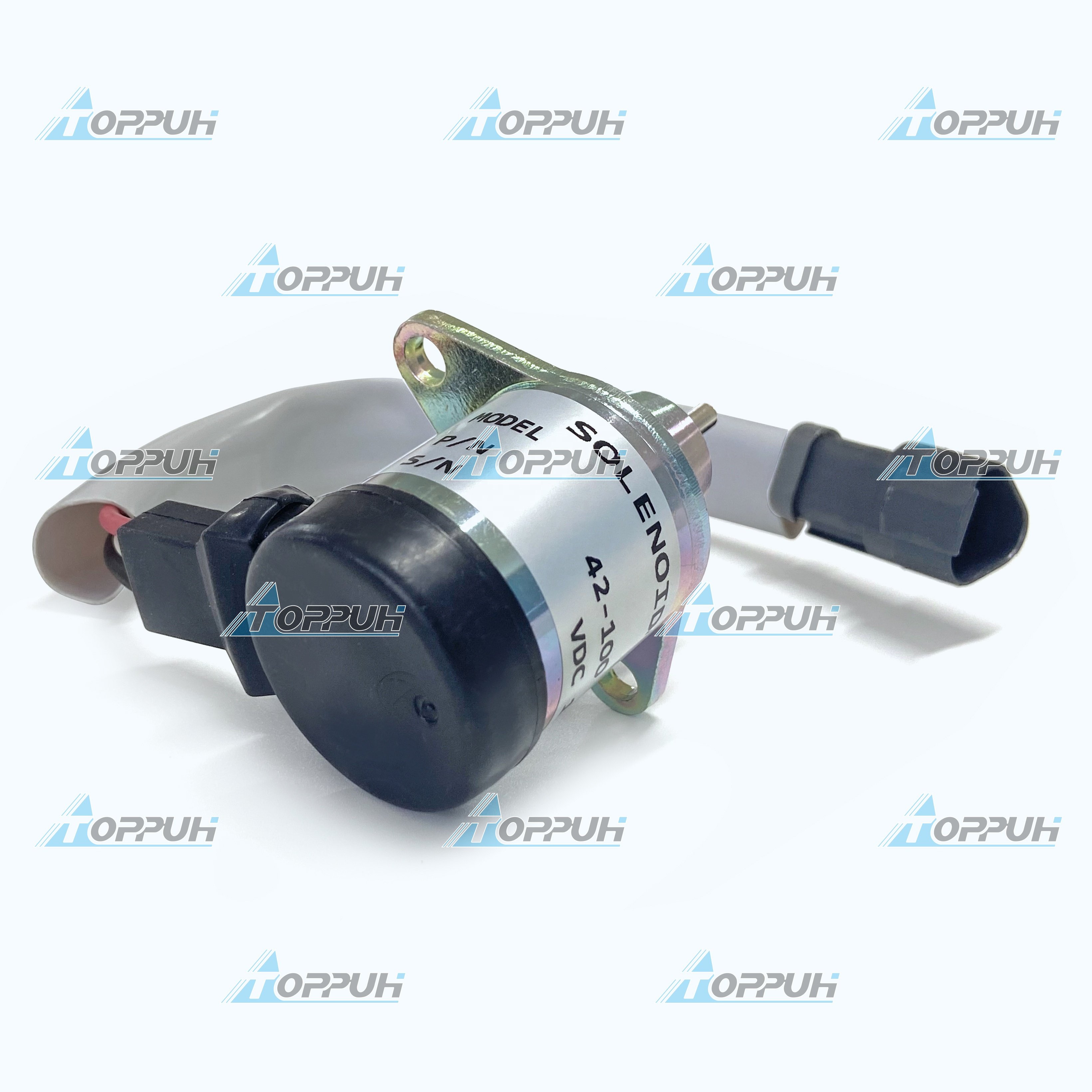 12V Stop Solenoid 41-9100 for Thermo King and Yanmar Engines 1500-3076 1500-3024 419100 Solenoid Valve 42-100