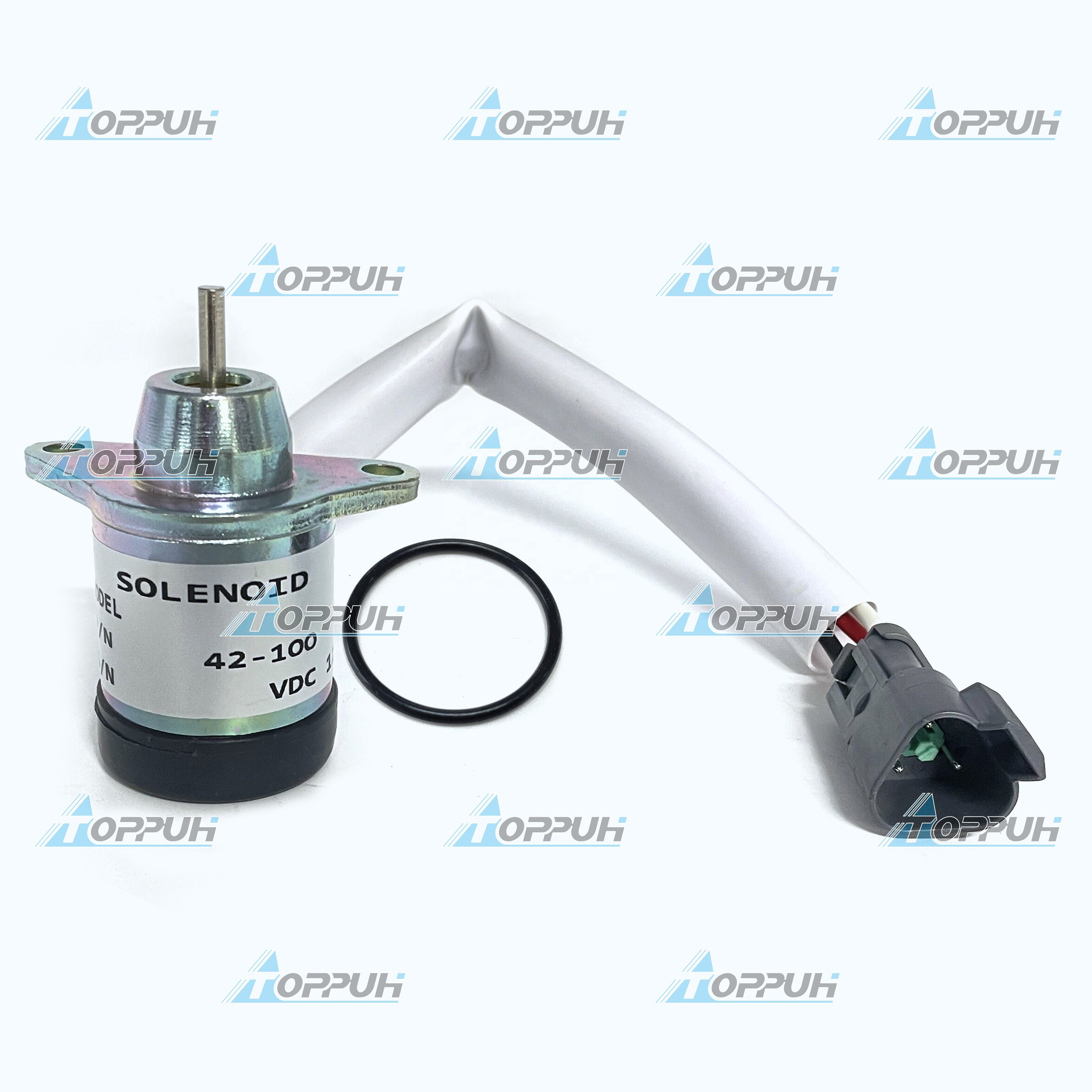 12V Stop Solenoid 41-9100 for Thermo King and Yanmar Engines 1500-3076 1500-3024 419100 Solenoid Valve 42-100