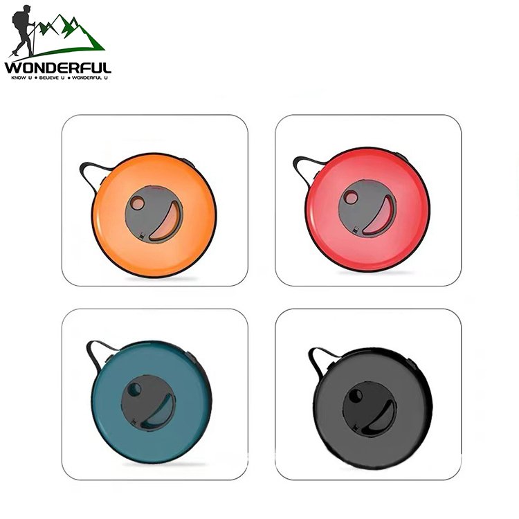 Wonderful Portable Plastic Folding Retractable Outdoor Camping Hiking Waiting Bus Fishing Picnic LED Light High Telescopic Stool