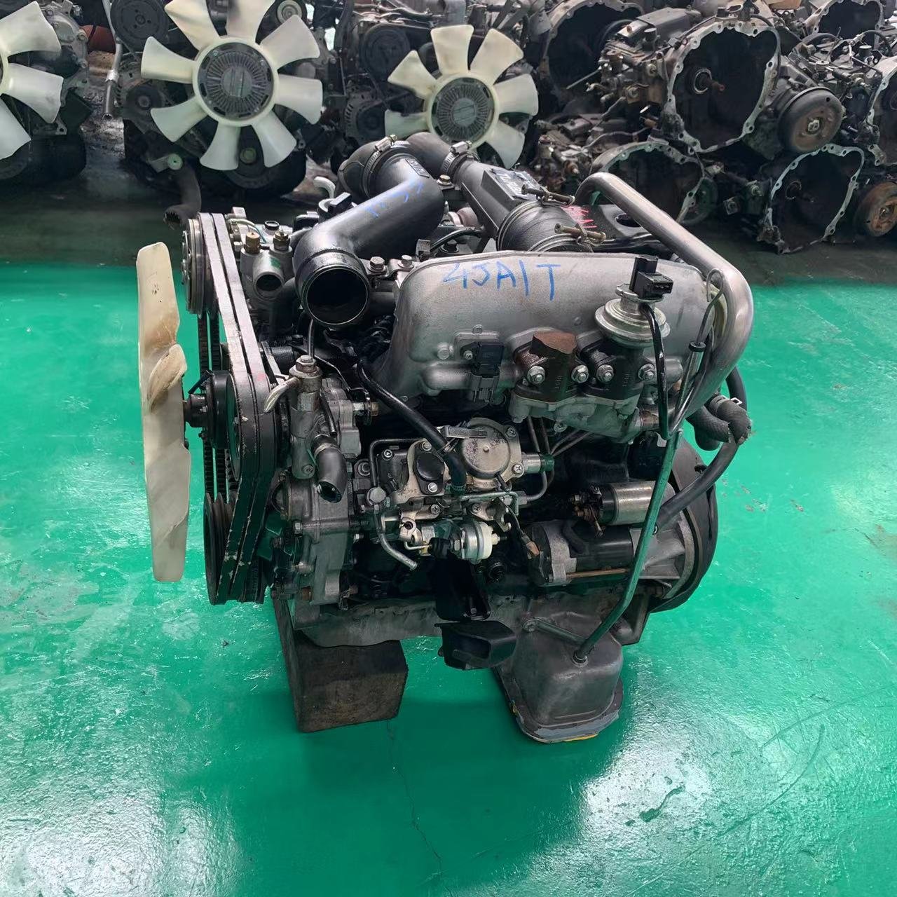 Second-hand Original Japanese Complete diesel Engine for Isuzu 4JA1 4JA1T Engine for Pickup. Truck