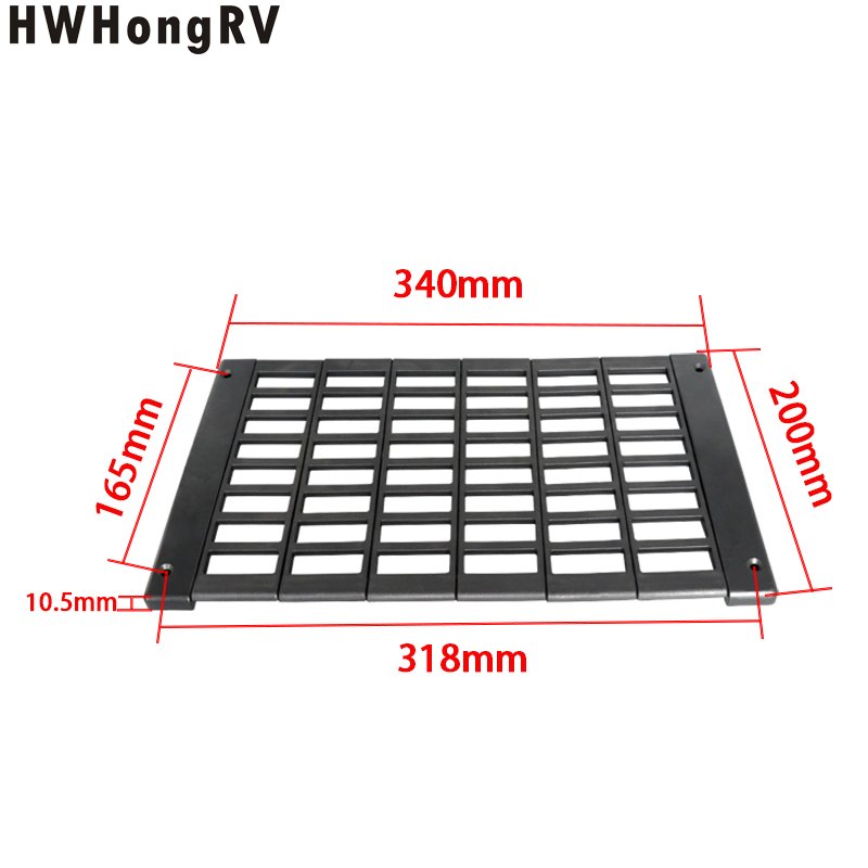 Train Parts & Accessories Storage Net Bag for Train Seat ABS Plastic Pocket with Stretchable Mesh Net String Bag