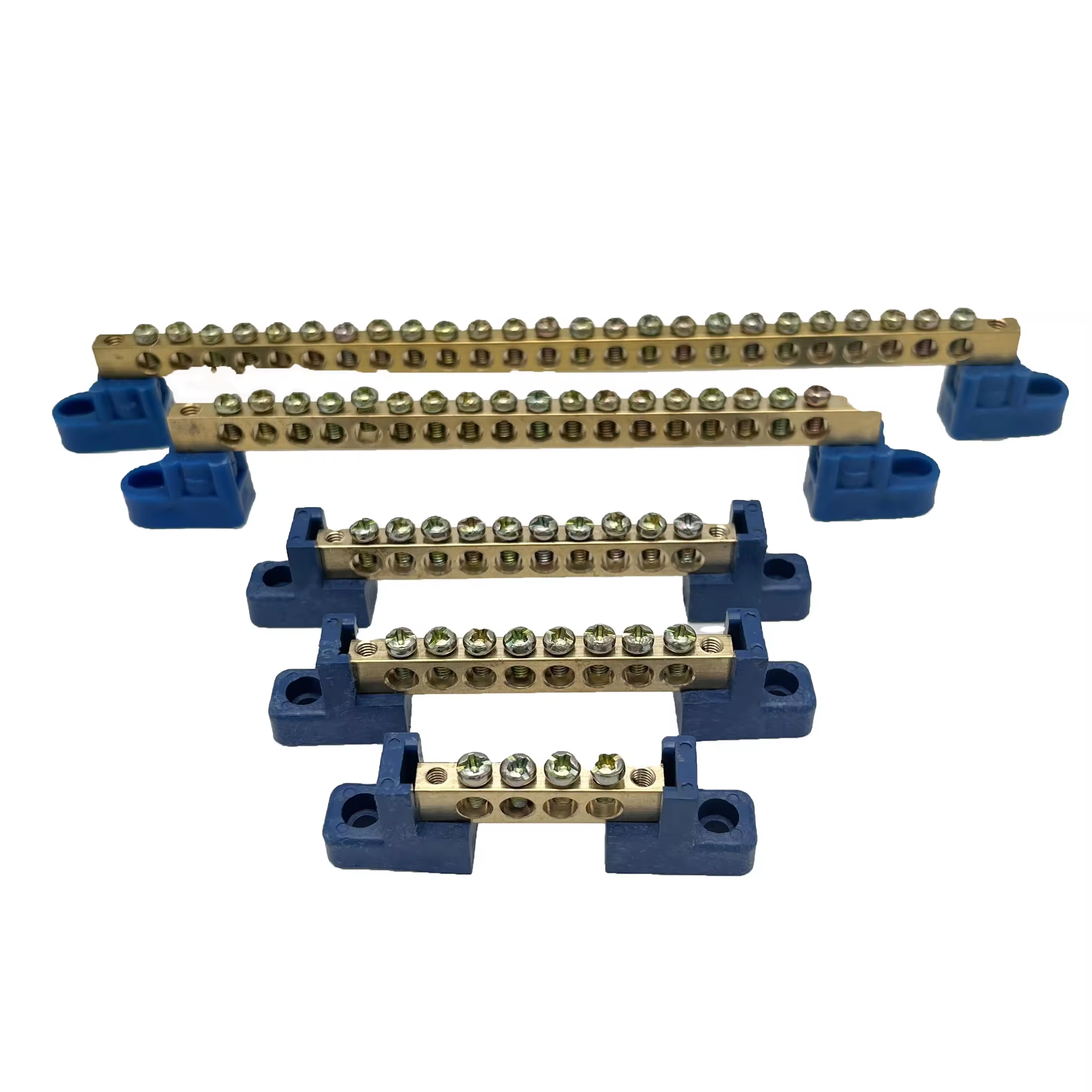 Buy Brass Neutral Links and Copper Earth Bus Bar Terminal Blocks Links for Earthing Accessories and Electrical Fittings