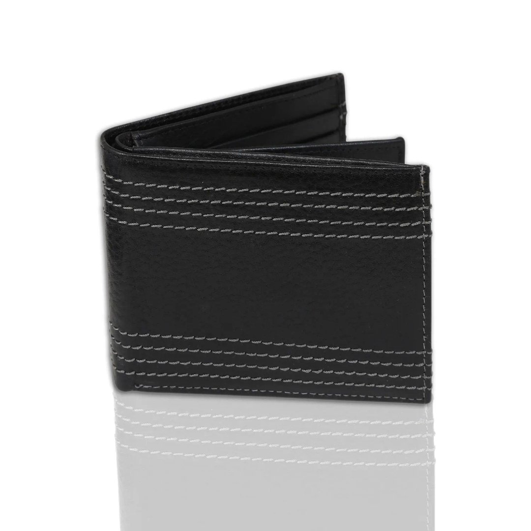 High Quality Premium Genuine Leather Slim Wallet Without Clip Zipper Free Business Credit Card Holder Men Women Bulk