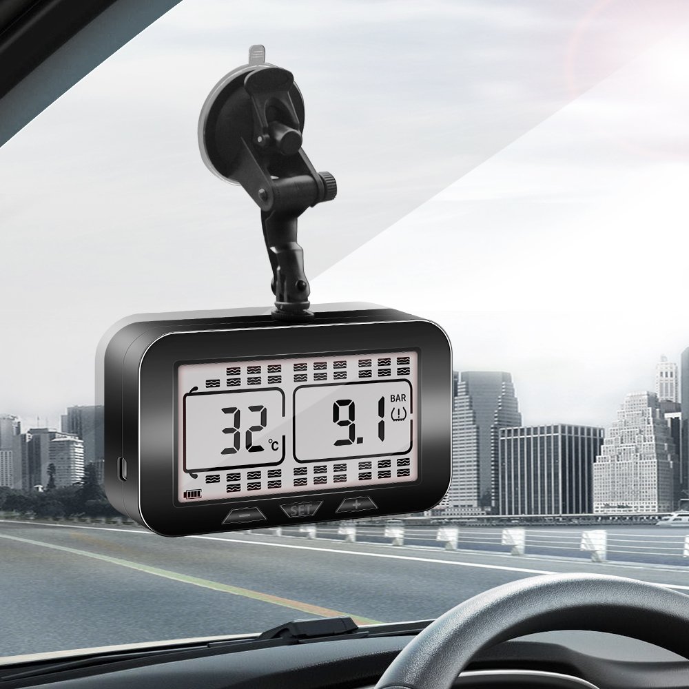 Truck RV Bus TPMS 6 8 12 14 16 18 26 Sensor 199 psi Wheels Tire Pressure Monitoring System External Sensors Tire Pressure Traile
