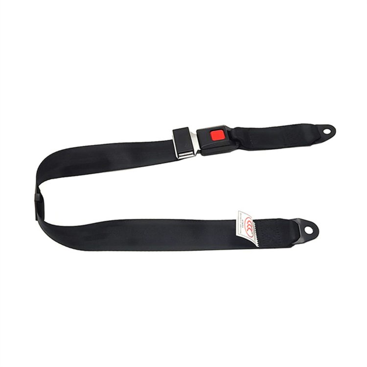 Hot Sales Polyester Bus Accessories Passenger Seat Parts Standard Two-point Bus Safety Belt for Ankai Bus