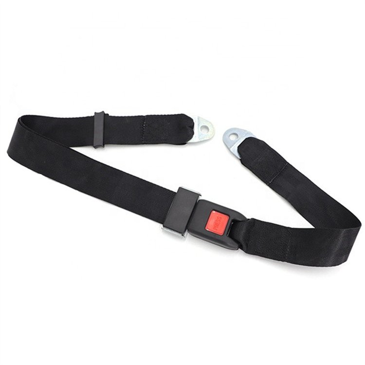 Hot Sales Polyester Bus Accessories Passenger Seat Parts Standard Two-point Bus Safety Belt for Ankai Bus