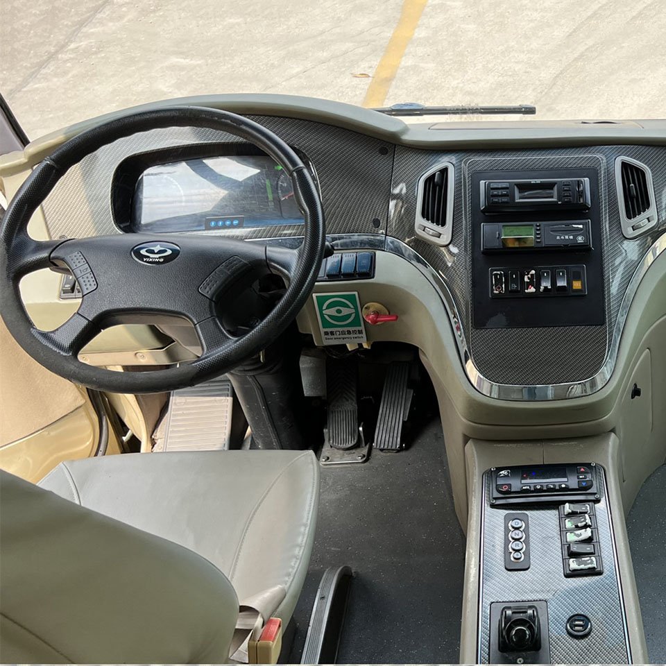 31 Seats 2016 Year Used Feiyan Coaster Bus Left Hand Steering Used Mini Bus Coaster Bus With Electric Engine