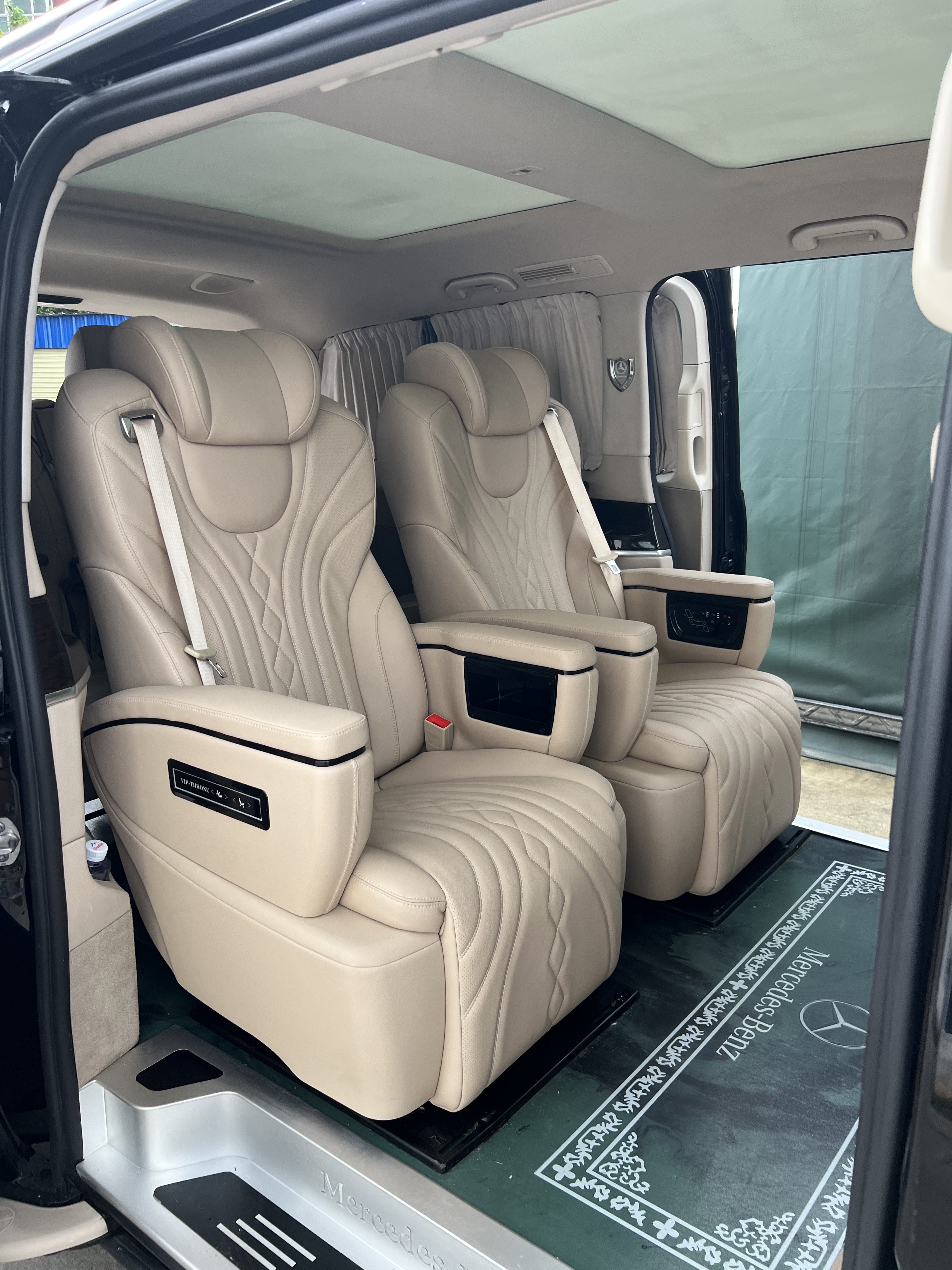 ST-VIPBZ Car Interior Vip Luxury Van Seat Leather Vehicle Seats for Mpv Suv with Massage Ventilated for Mercedes benz v Class