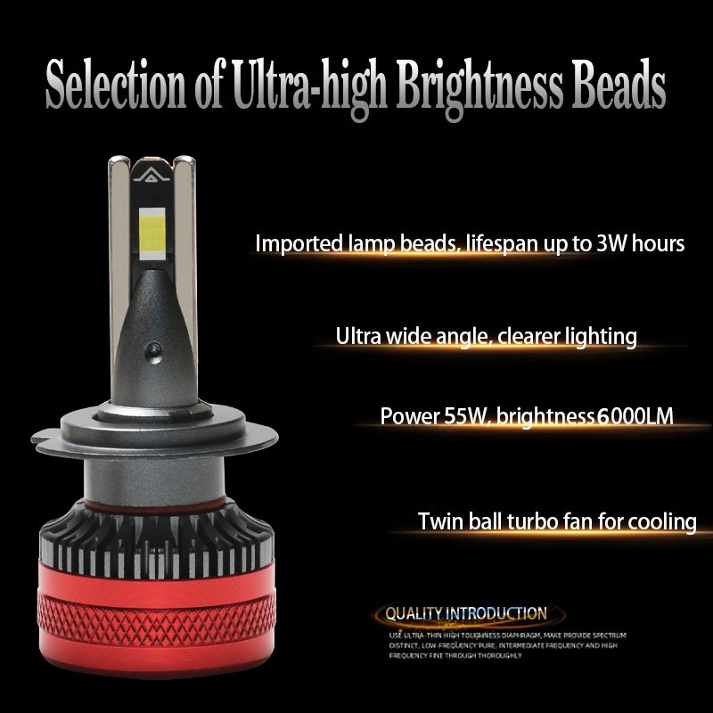 EV9 55w 6000k 12/24V High Power Headlights for Car Headlight Driving Light