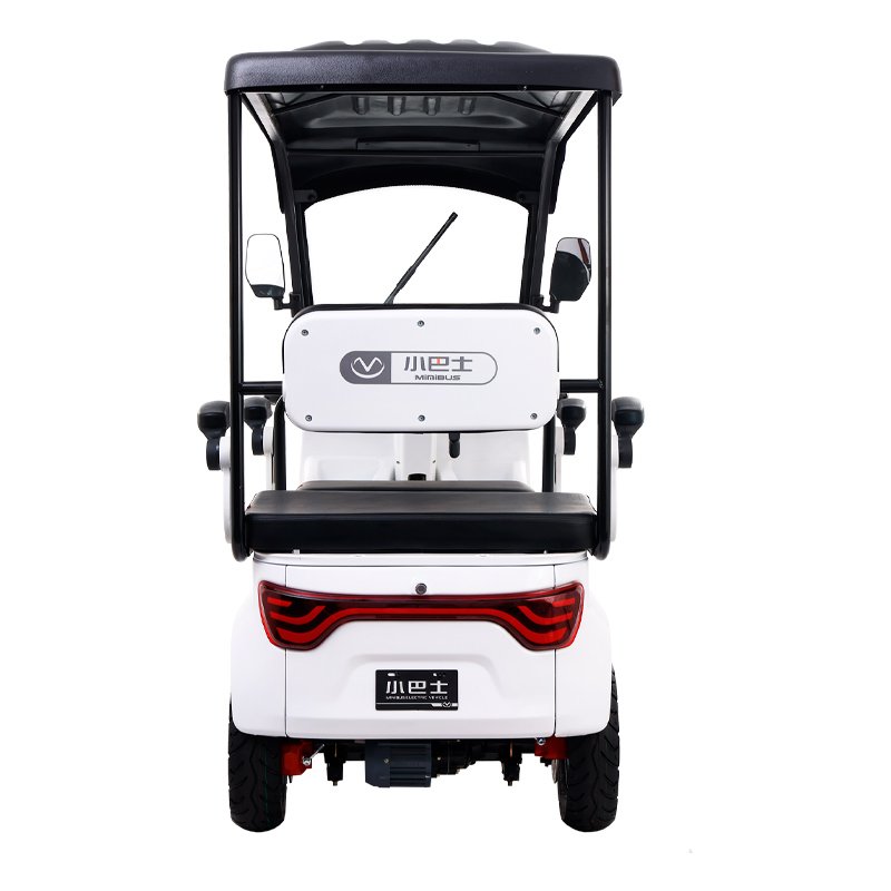 MINIBUSEV X6 Electric Four-wheeler Leisure Scooter to Pick up Children Double Disc Brake with Shed Battery Car