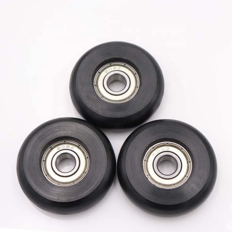 6x34x10mm Rowing Seat Wheel Plastic Wheel With Stainless Steel Bearing S626 Bore 6mm Nylon Roller