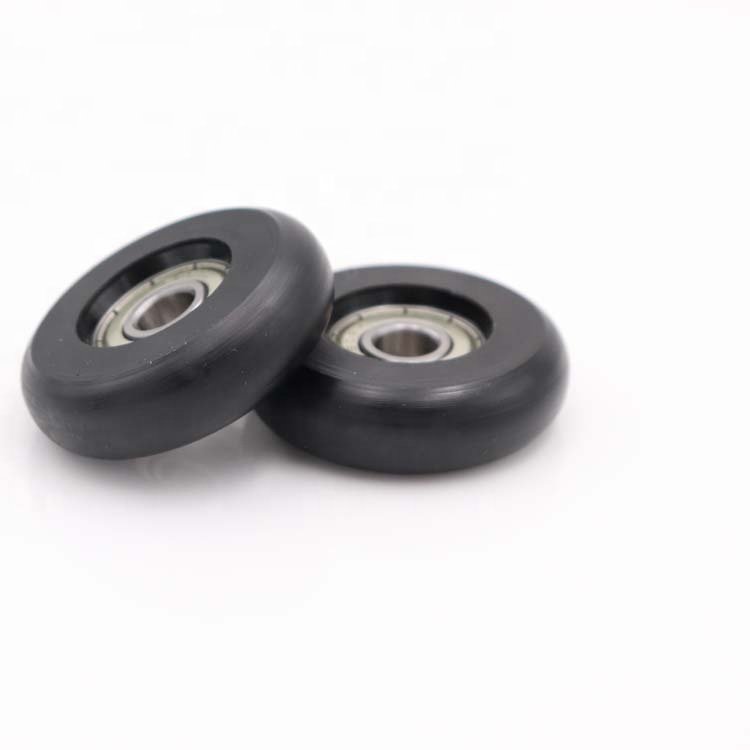 6x34x10mm Rowing Seat Wheel Plastic Wheel With Stainless Steel Bearing S626 Bore 6mm Nylon Roller