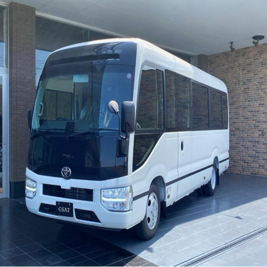 Fresh & Clean Used Toyota Coaster Bus 23-30 Seater Diesel Bus Left Hand Drive Available in Stock Fast Delivery Bulk Order