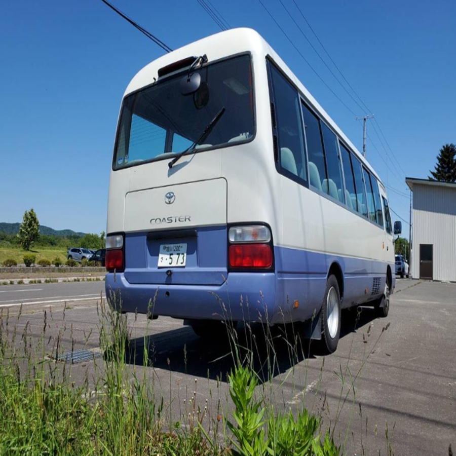 Fresh & Clean Used Toyota Coaster Bus 23-30 Seater Diesel Bus Left Hand Drive Available in Stock Fast Delivery Bulk Order