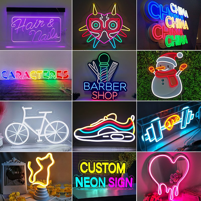 Wholesale Customization Butterfly Led Light Decoration Neon Light Sign Flexible Led Display for Bedroom Room Decor Neon Sign