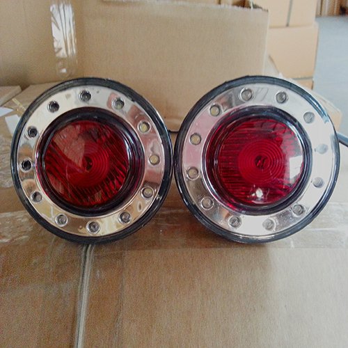 HC-B-2083 Auto Spare Parts coach Led Rear Fog Lamp Bus Round Back Taillight
